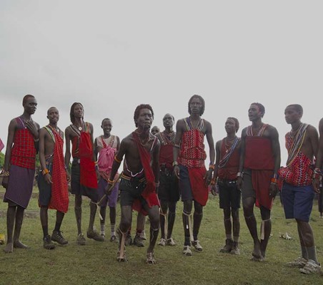 Masai Jump for tourists while on safari in Kenya maasai mara organised by ©bushtreksafaris private safaris