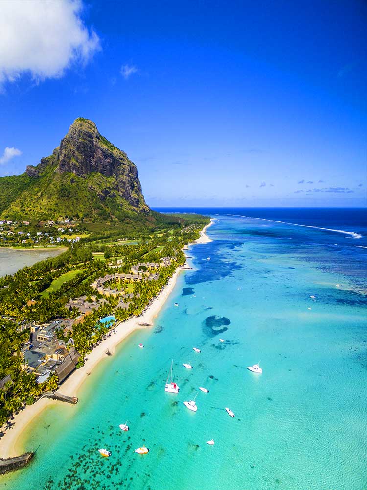 Le Morne Brabant Tropical Beach and bush safari honeymoon safari ©bushtreksafaris