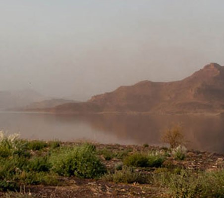 Helicopter safari in Kenya