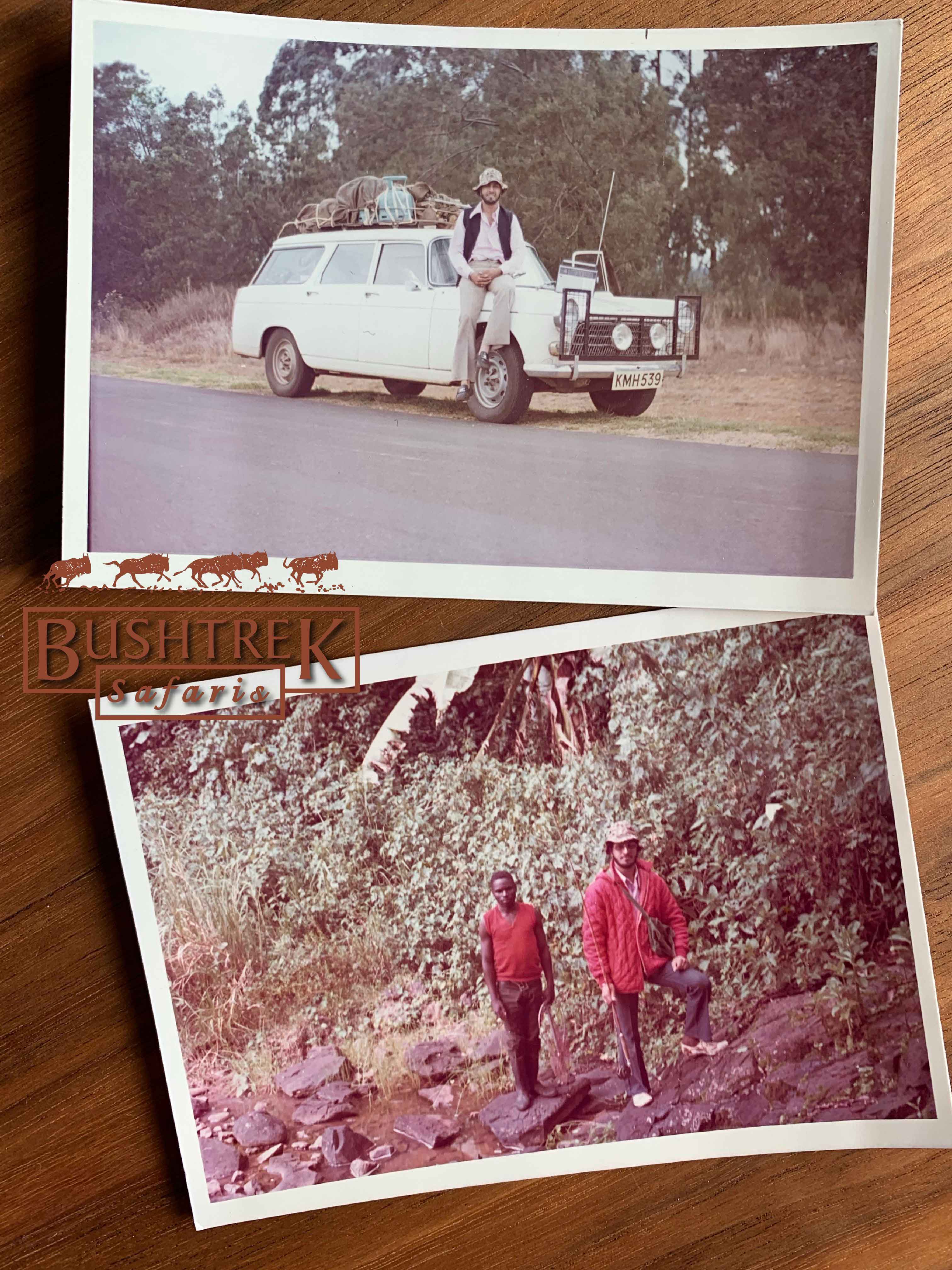 Gogi on his way to the Mara River 1968