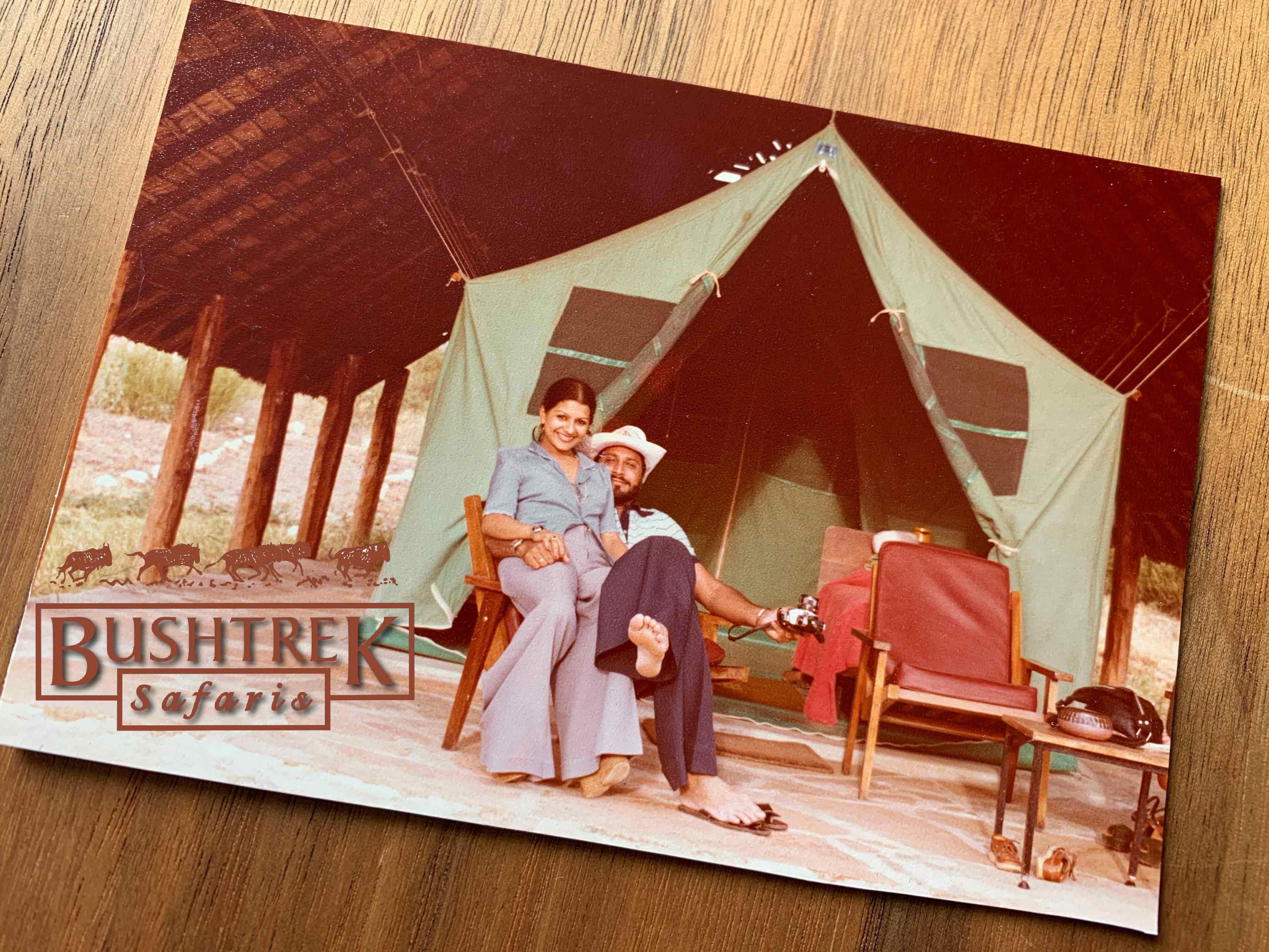 Surinder & Gogi - date in the Maasai-mara