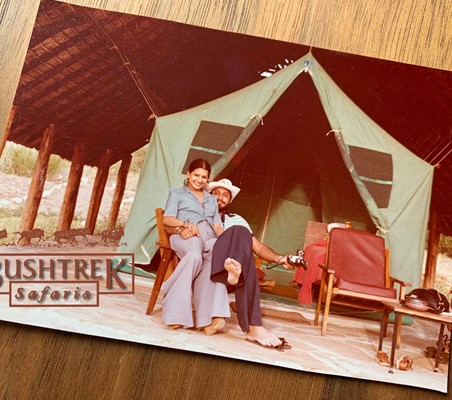 Surinder & Gogi - date in the Maasai-mara